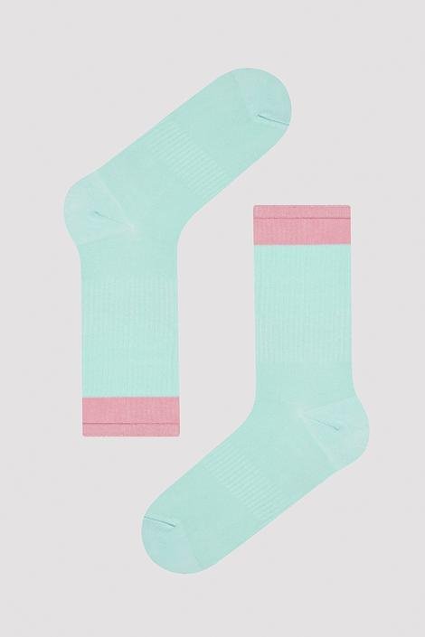 Color Blocked 3in1 Socket Socks