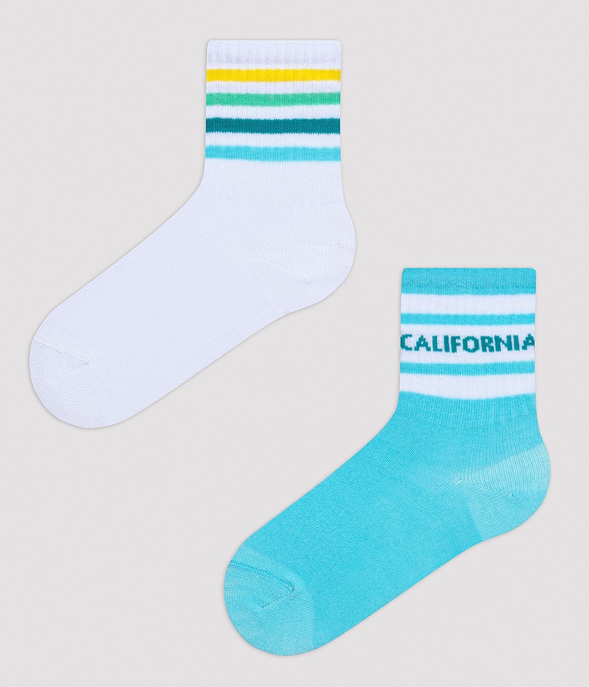 Erkek Çocuk California 2li Soket Çorap