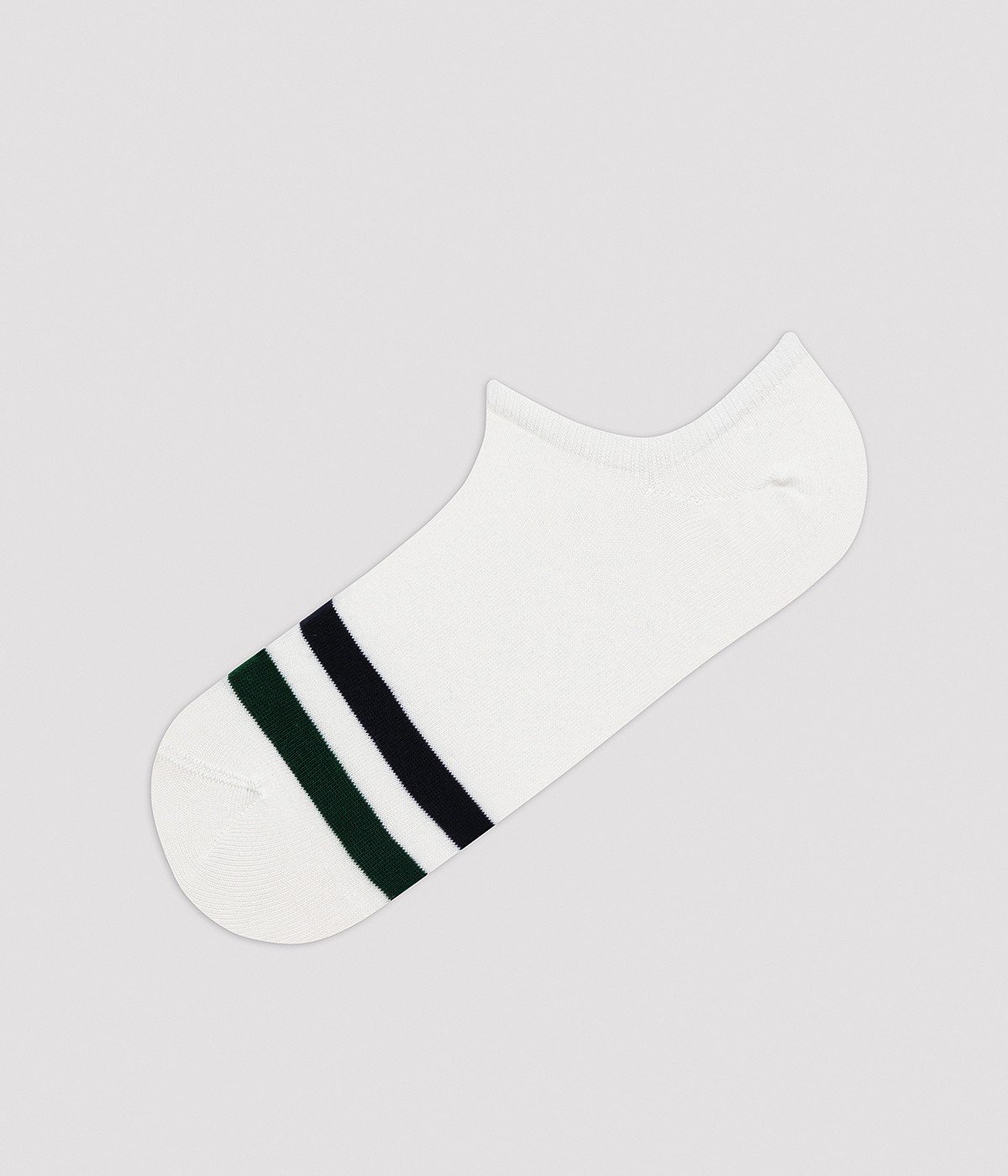 Men Striped 3in1 Sneaker Socks