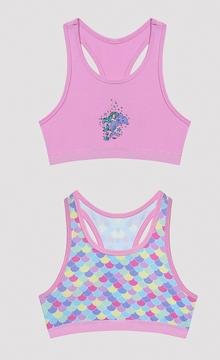 Bluza Girls Colorful Mermaid Detailed 2in1 Sports