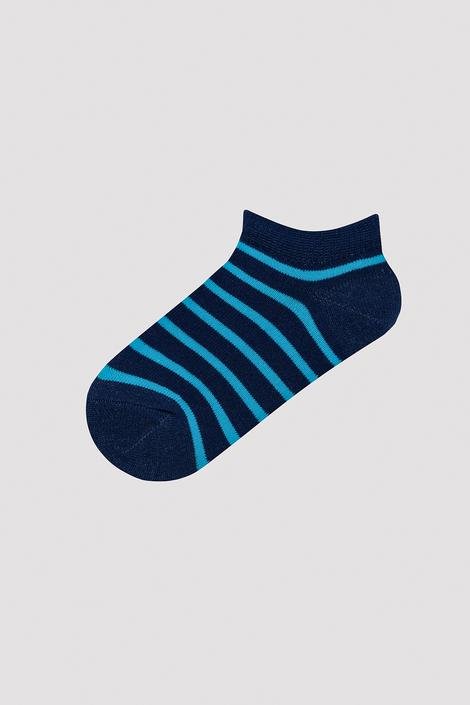 Boys Dark Lines 4in1 Liner Socks