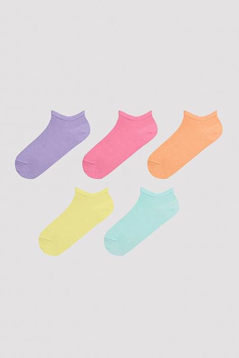 Vibrant Colors 5in1 Liner Socks