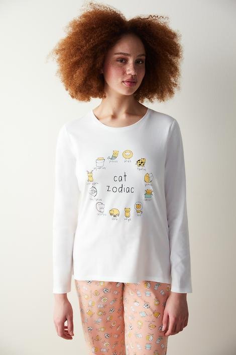 Set Pijama Cat Zodiac