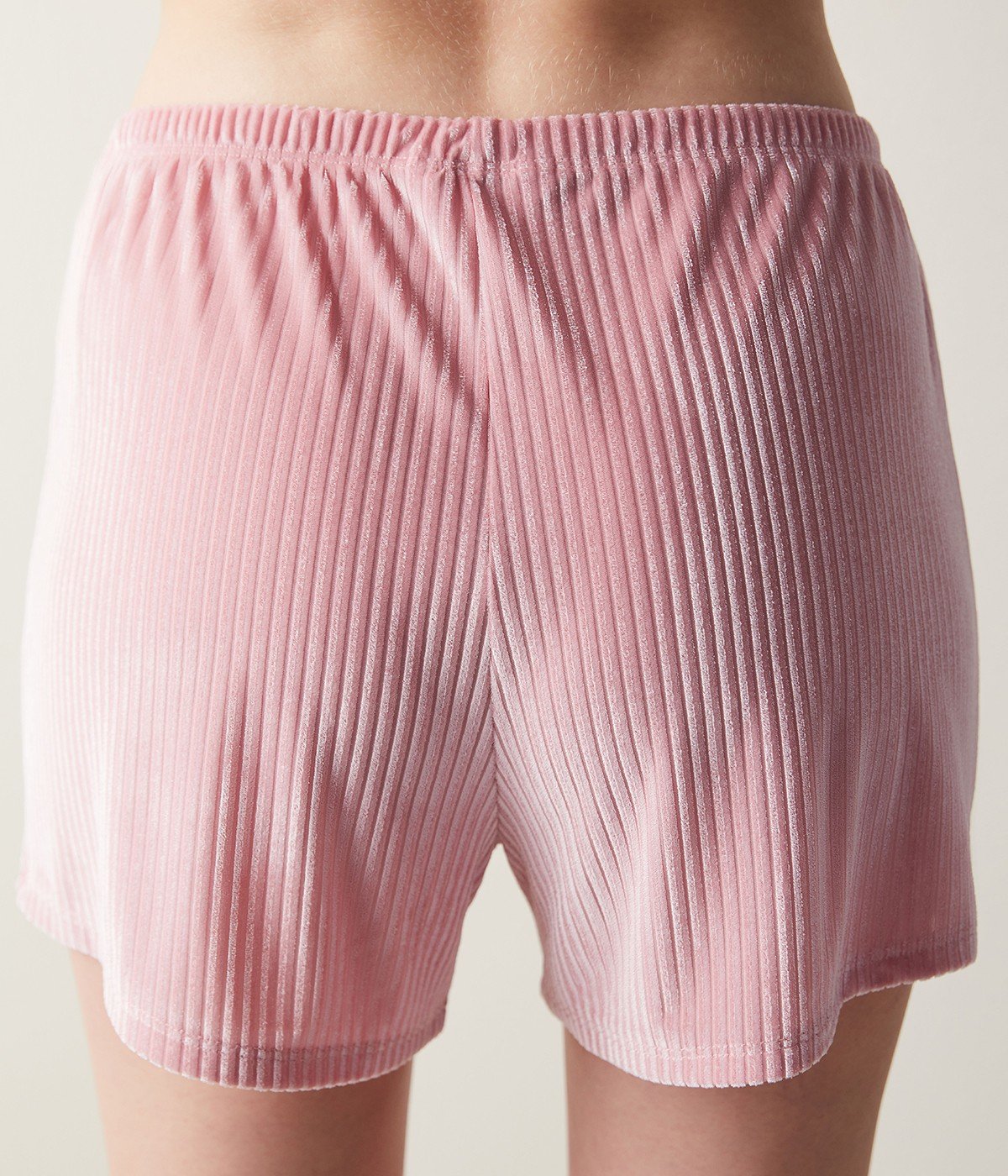 Aurora Velvet Pink Short PJ Bottom