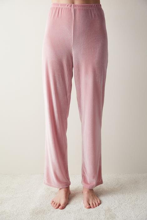 Aurora Velvet Pink Pant PJ Bottom