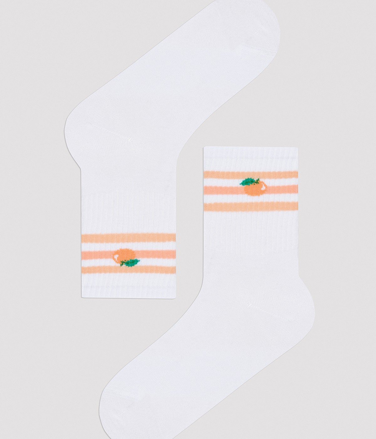 Orange Tenins Socket Socks