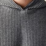 Ribbed Soft Sweatshirt