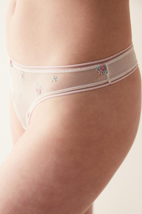 Dreamy Broidery Thong