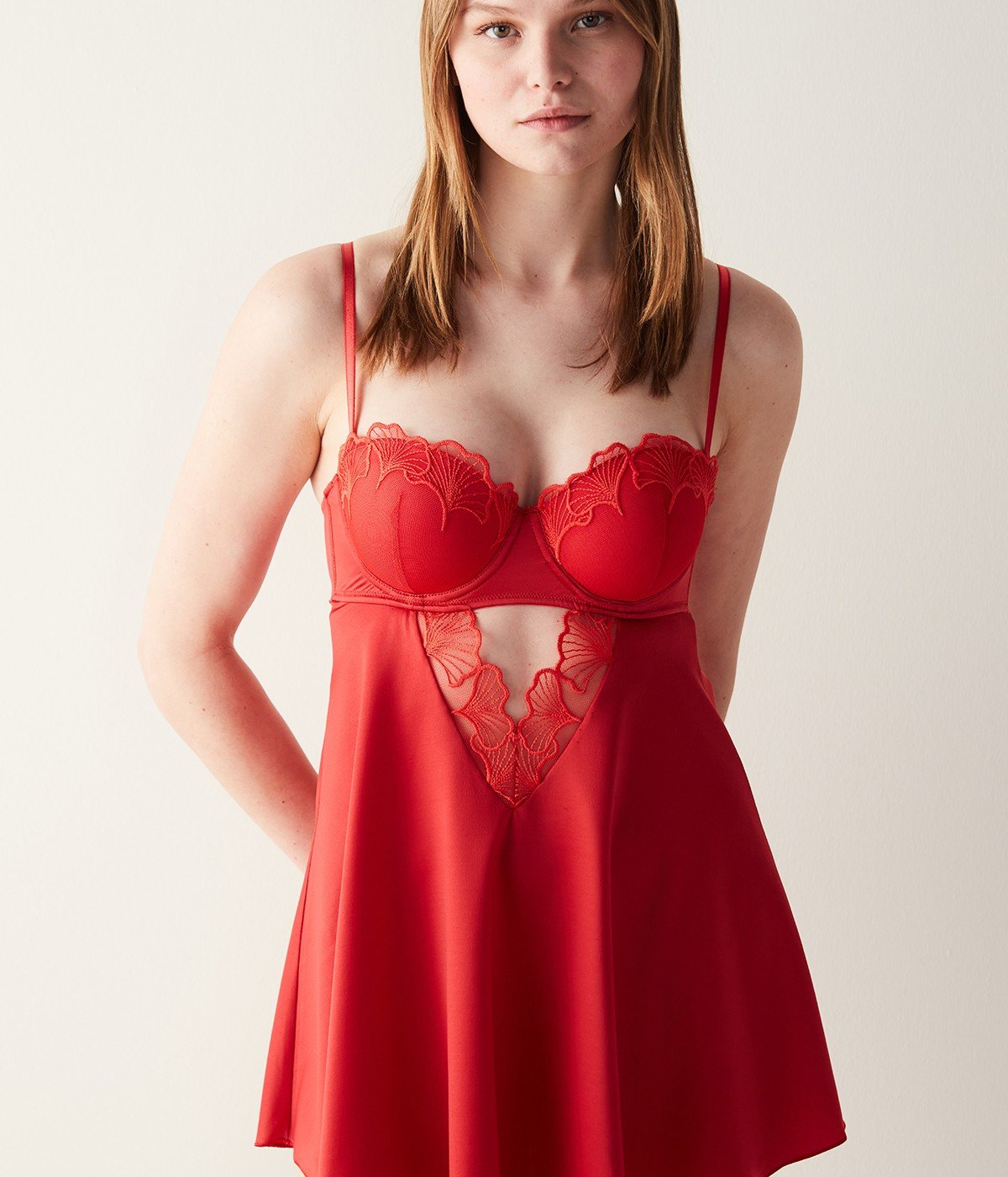 Pop Up Broidery Babydoll