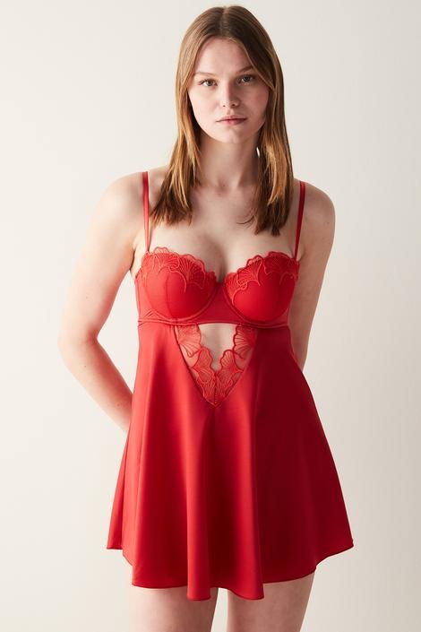Pop Up Broidery Babydoll