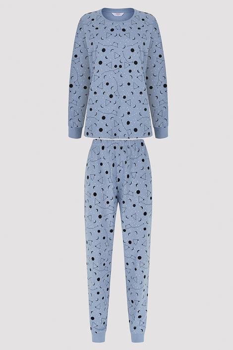 Set Pijama Fam Zodiac Blue