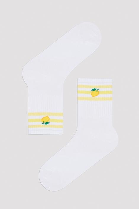Lemon Tennis Socket Socks