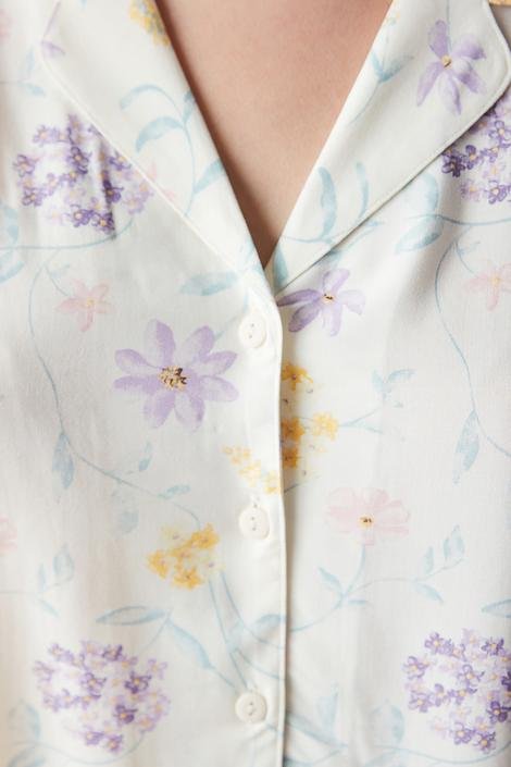 Spring Dream Short Sleeve Shirt Shorts Pyjamas Set