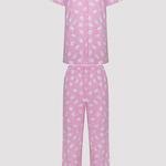 Set Pijama Cuteness Printed Pink