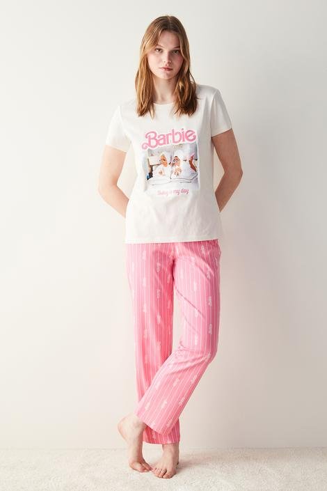 Barbie Pants PJ Set