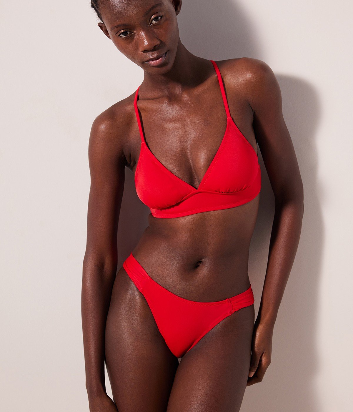 Bralette Red Bikini Top