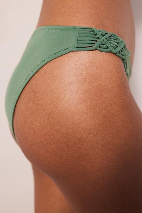 Macrame Green Bikini Bottom