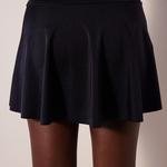 Short Skirt Black Bikini Bottom