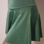 Short Skirt Green Bikini Bottom