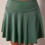 Short Skirt Green Bikini Bottom