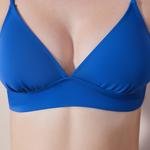 Bralette Blue Bikini Top