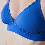 Bralette Blue Bikini Top