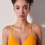 Bralette Orange Bikini Top