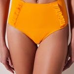 Chilot Bikini High Ruffle Orange