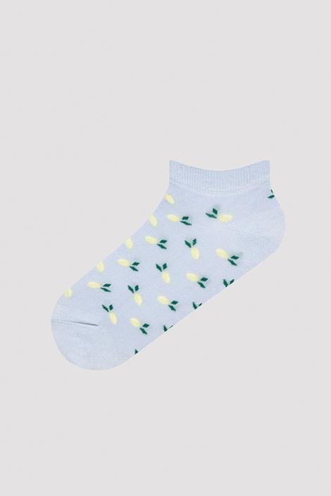 Lemon Stripe 3in1 Liner Socks