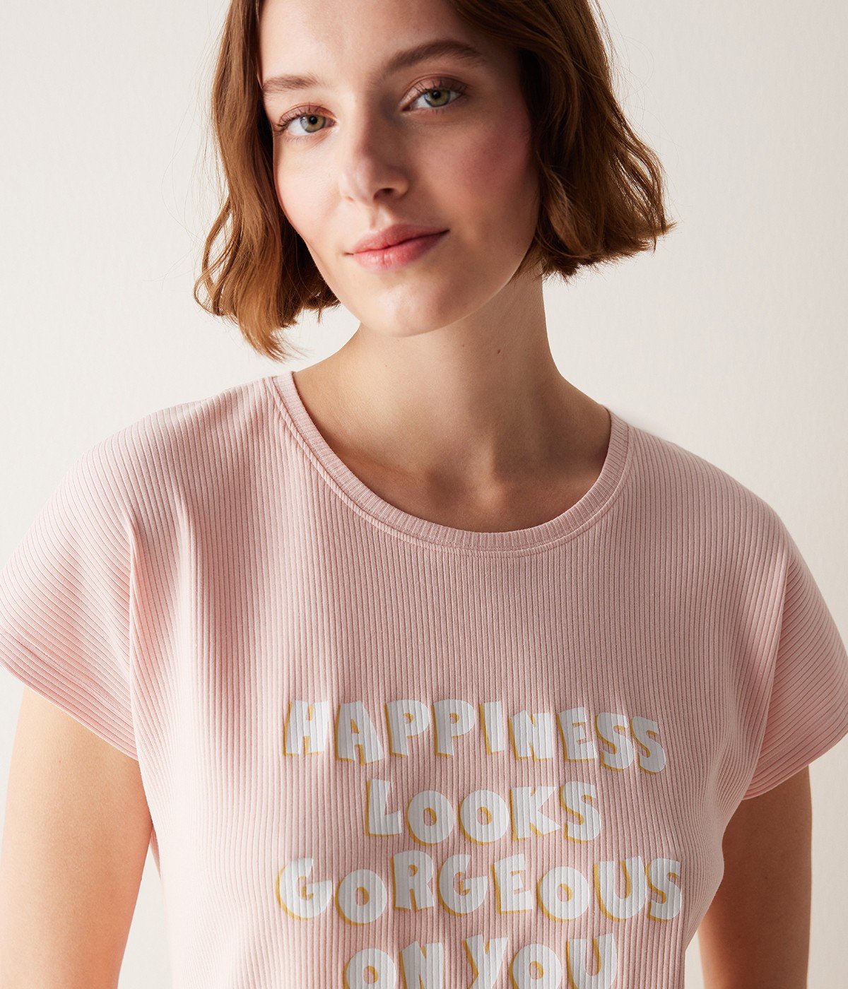 Happiness T-shirt PJ Top