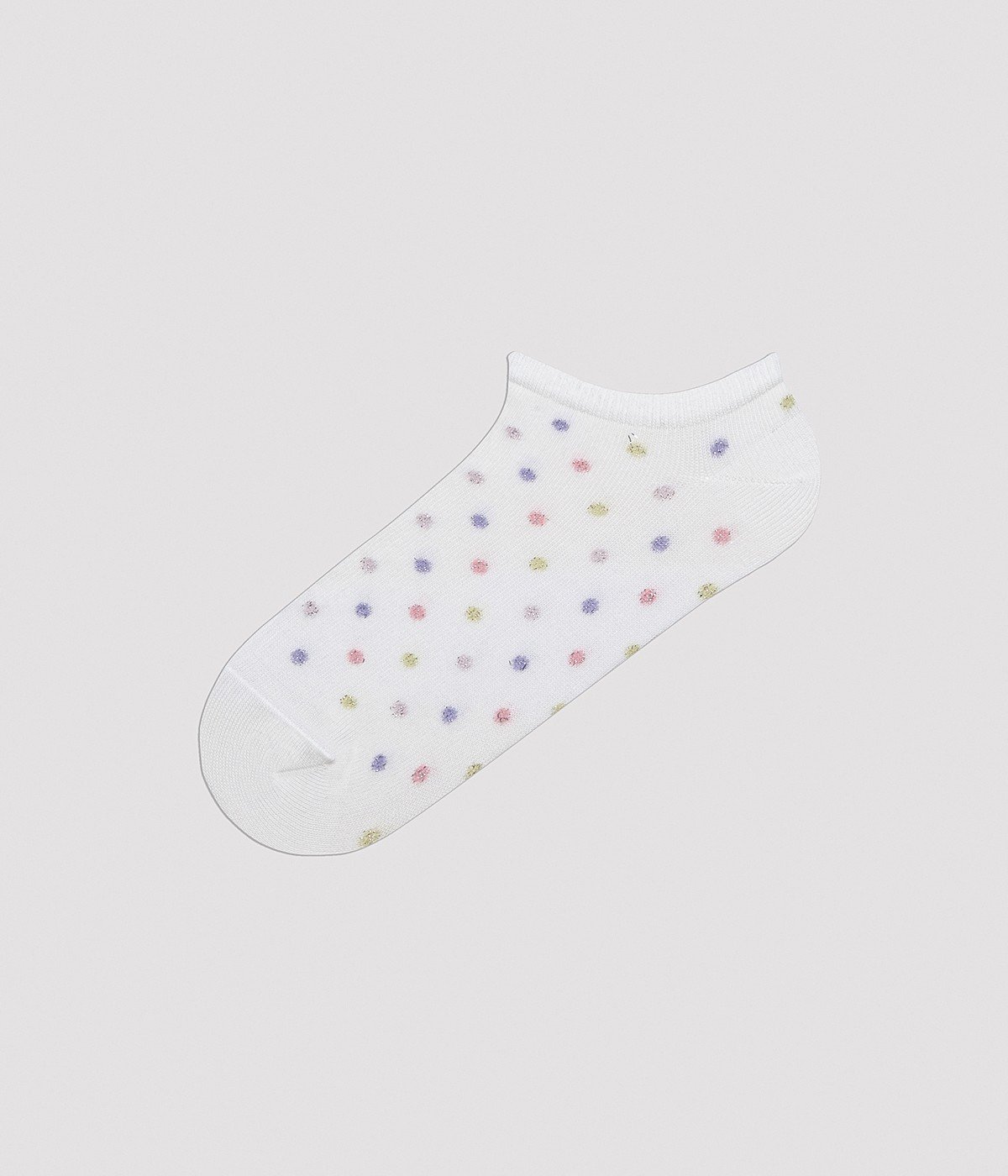 Shiny Dotted 5in1 Liner Socks