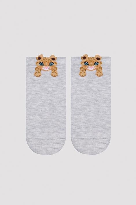 Cat Detail 3in1 Liner Socks