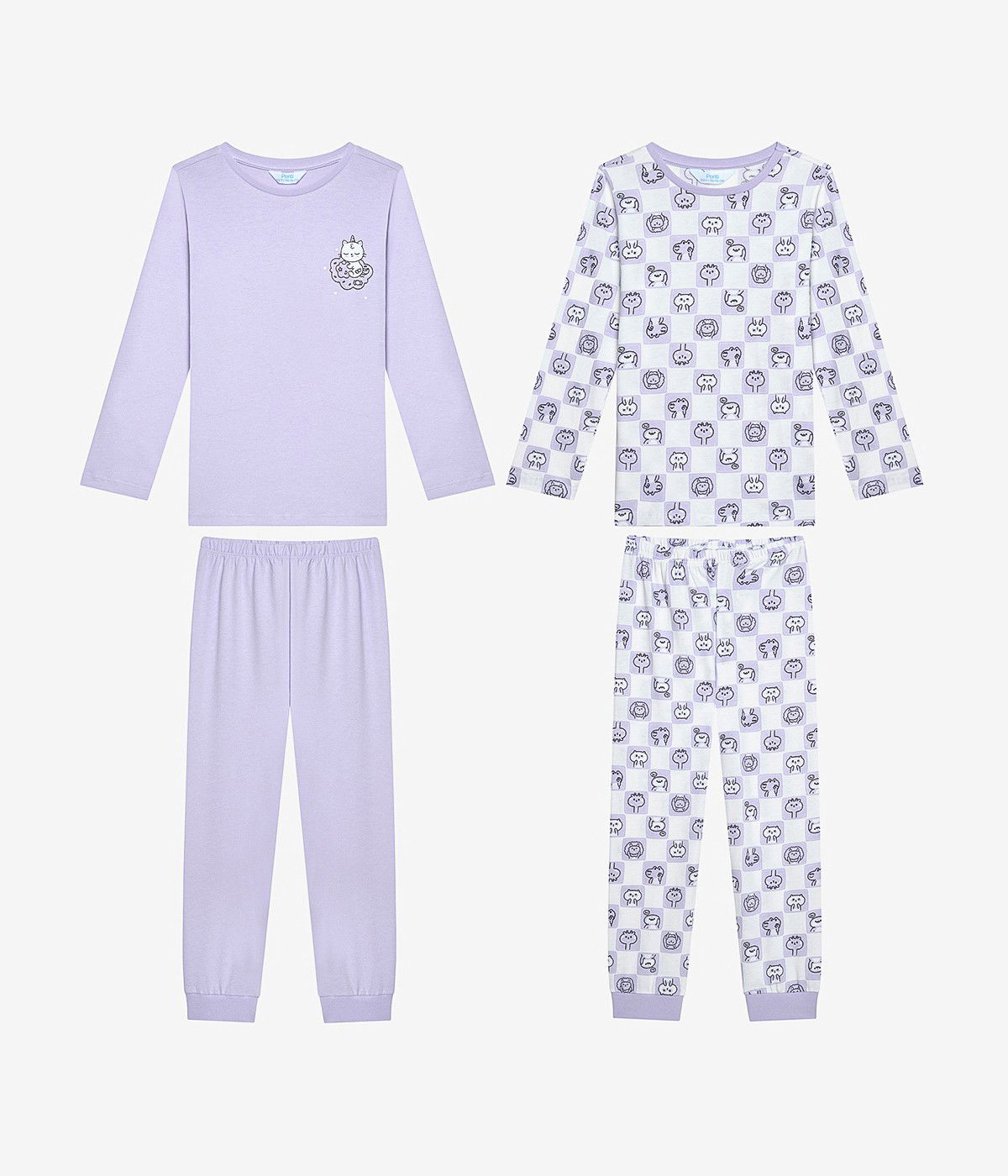 Girls Caticorn 2in1 PJ Set