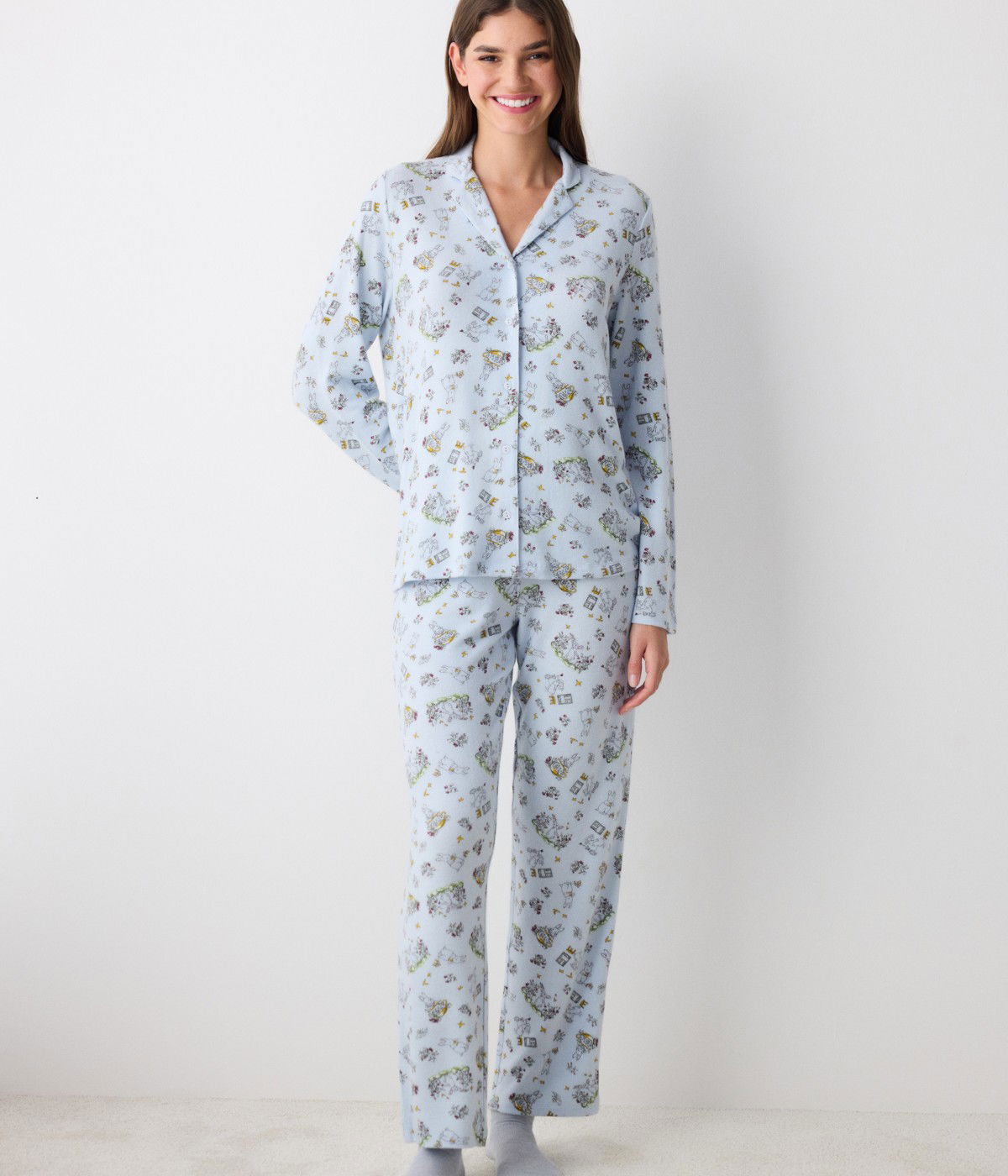 Lazy Weekend Shirt Pant PJ Set