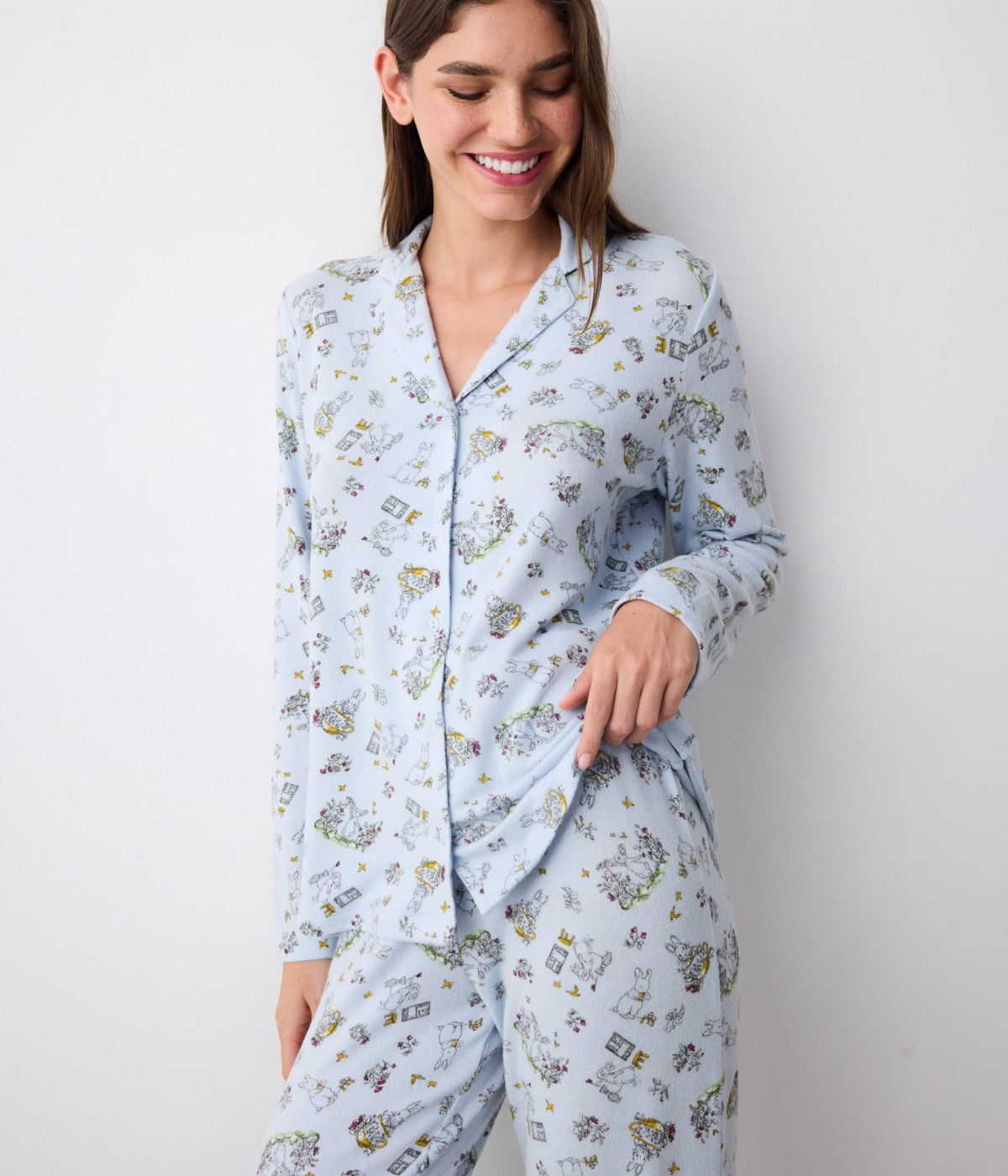 Lazy Weekend Shirt Pant PJ Set