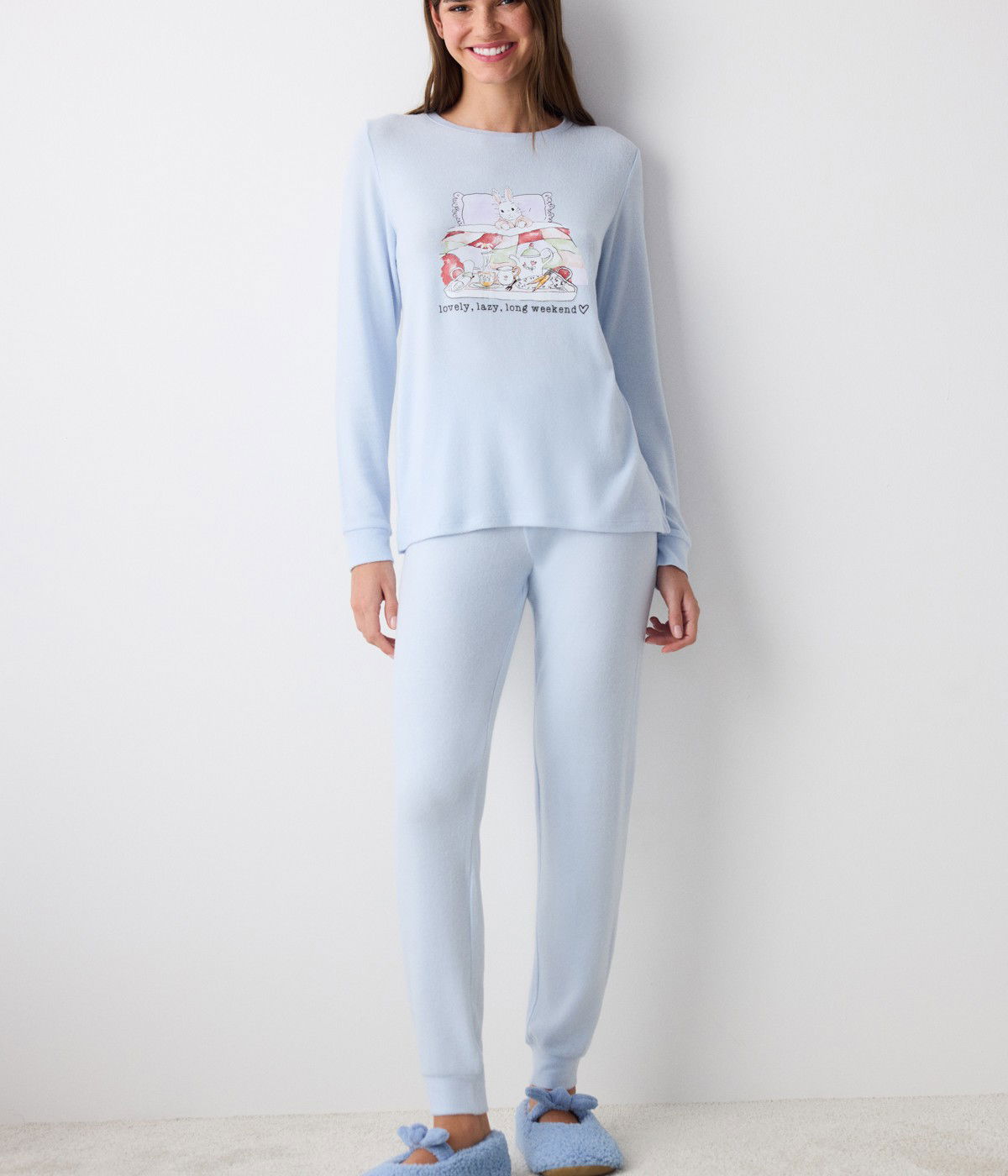 Lazy Weekend Pant PJ Set