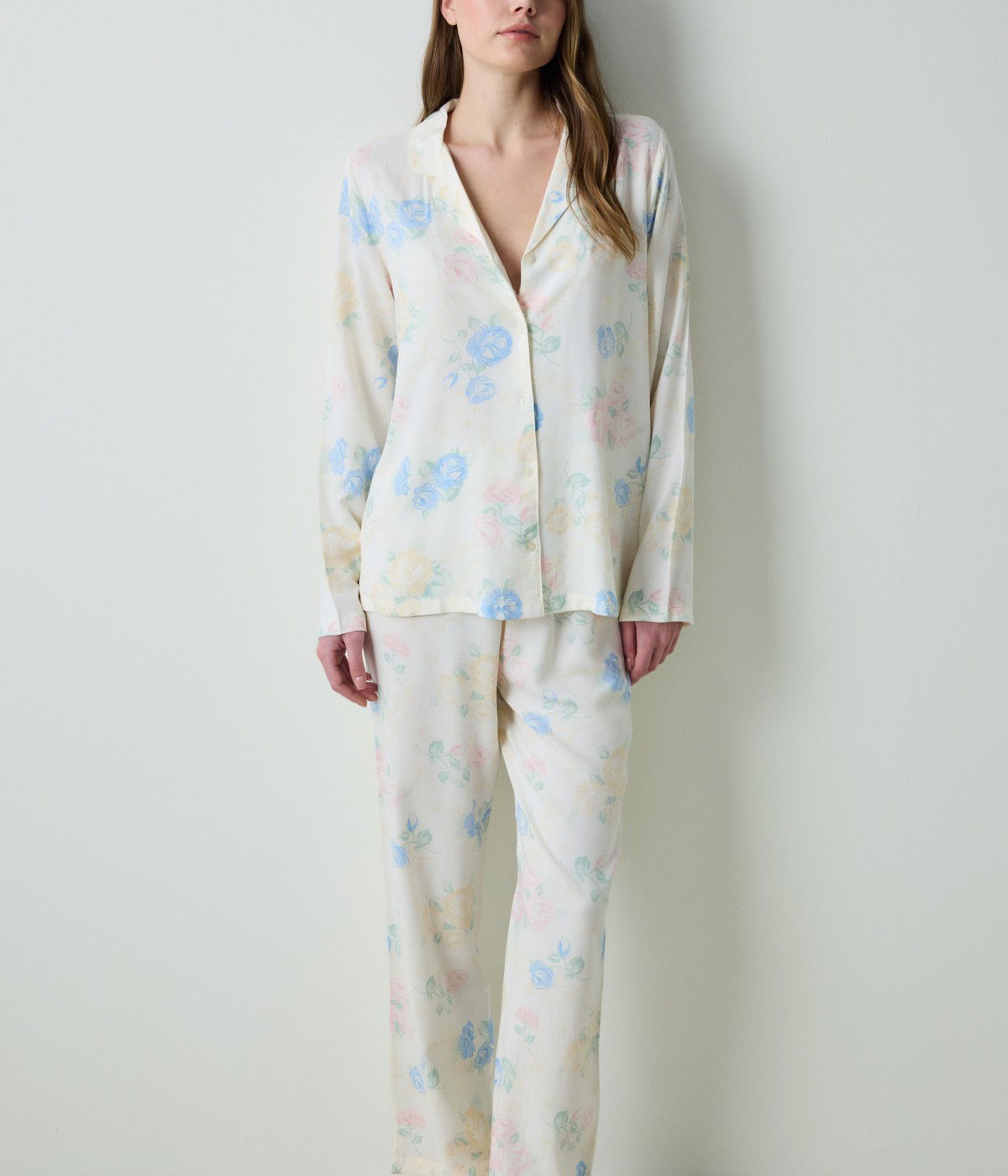 Marina Chally Shirt Pant PJ Set