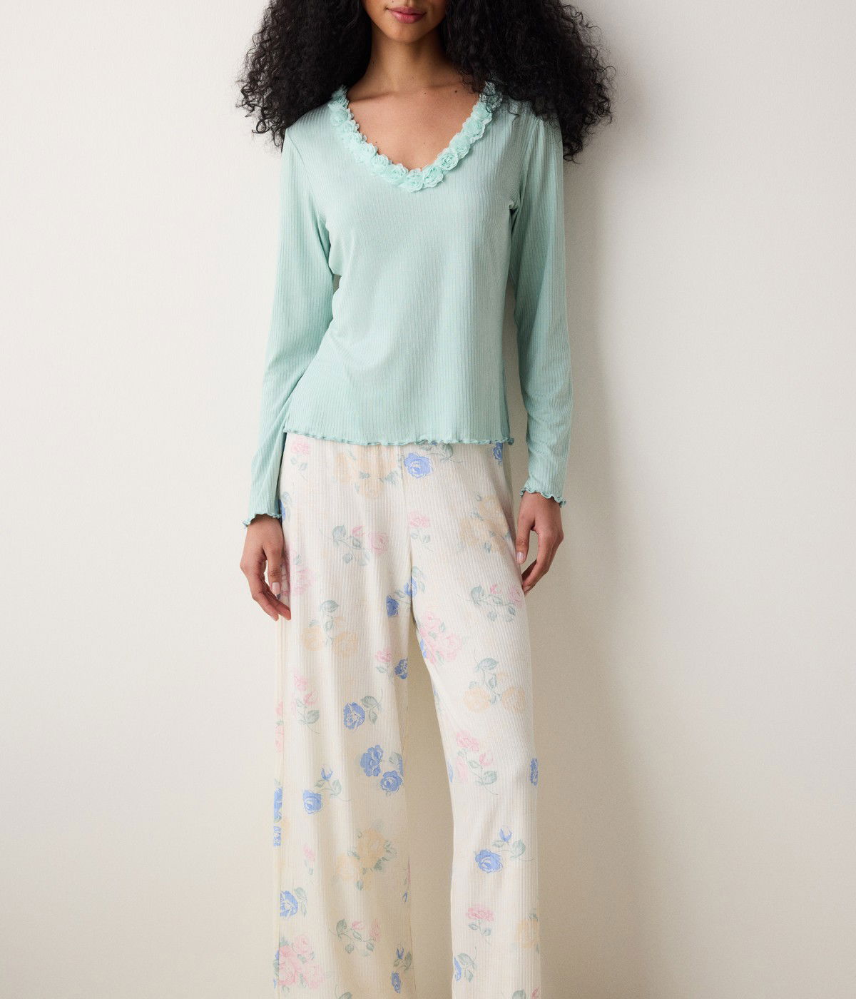 Marina Solid Tshirt PJ Top