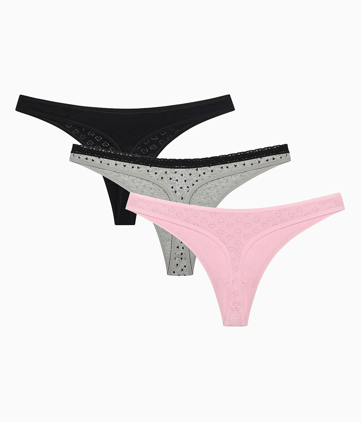 Sweet Heart 3in1 Pointel Thong
