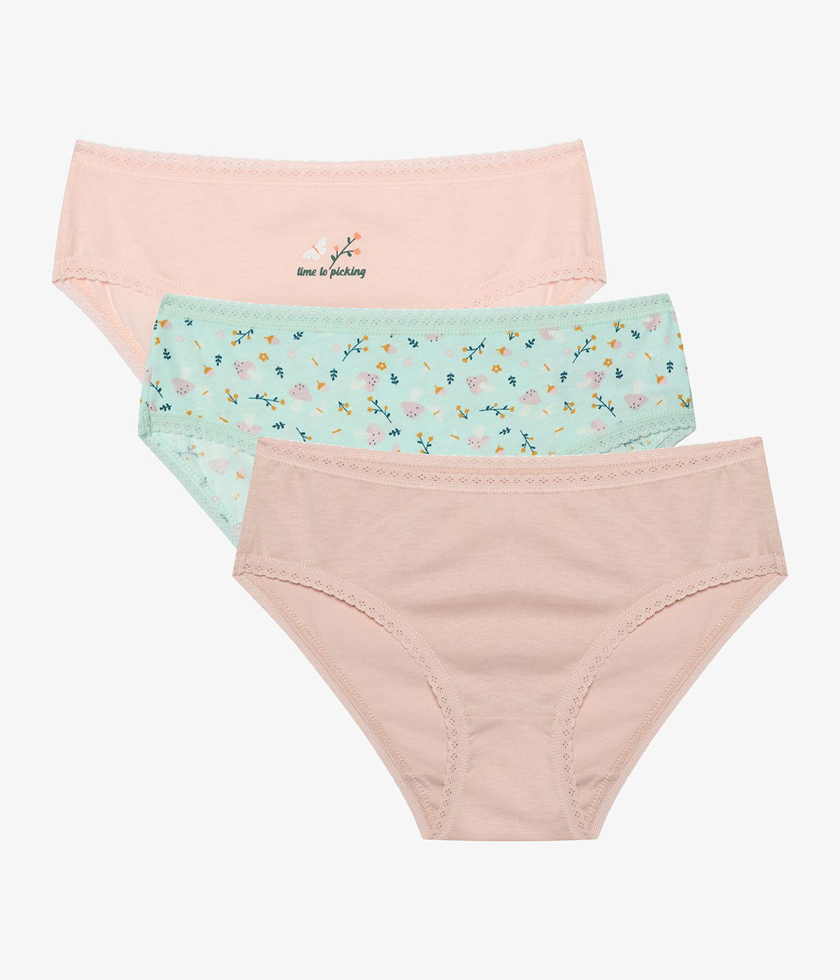 Girls Mushroom 3in1 Slip