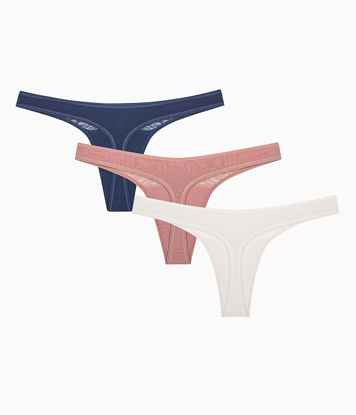 Essentials Lace Detailed 3in1 Thong
