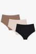 Skin Tones 3lü Highwaist Slip Külot