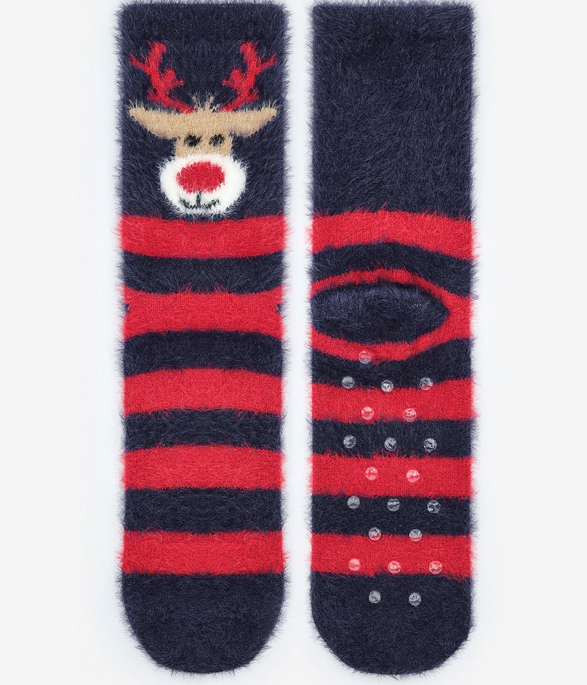 New York Reindeer Socket Socks