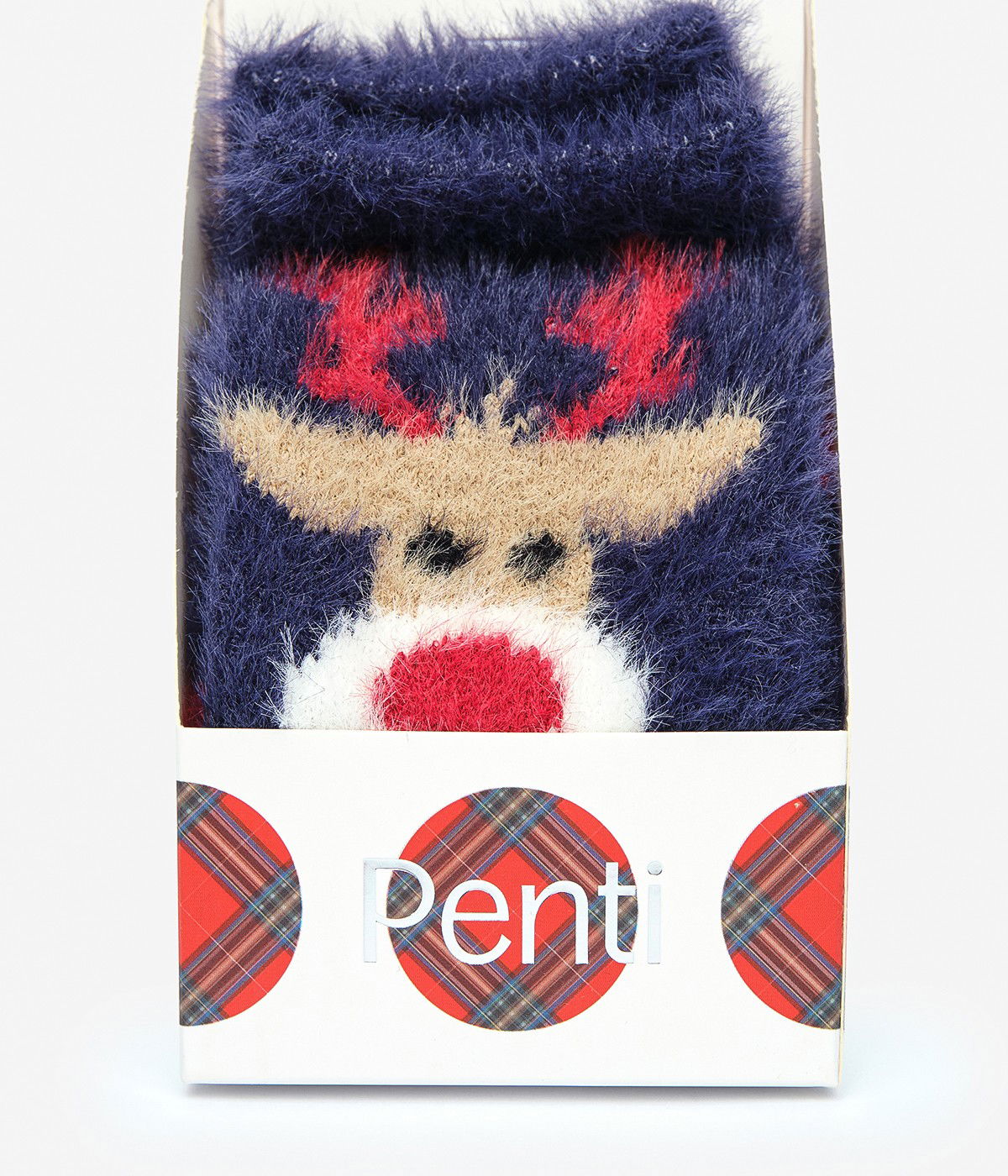 New York Reindeer Socket Socks