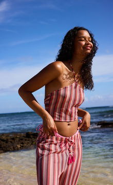 Moi Stripe Top